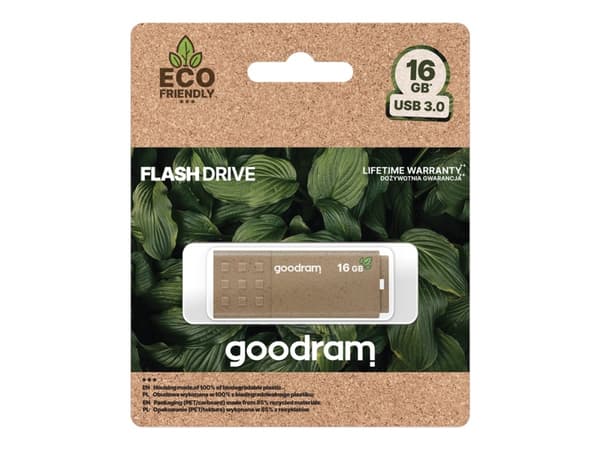 GOODRAM UME3 Eco Friendly - USB-flashstasjon - 16 GB - USB 3.0