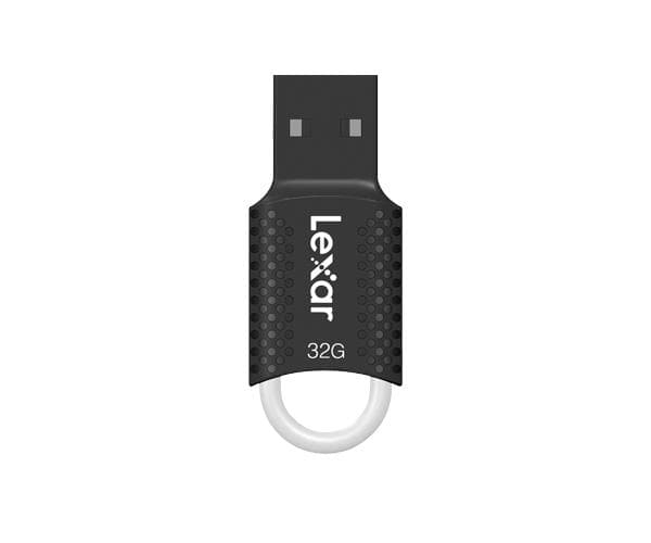 Lexar JumpDrive V40 - USB flashdrive - 32 GB - USB 2.0 - sort