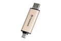 Miniatyrbild 5 av 5: Transcend JetFlash 930C - USB-minne - 256 GB - USB 3.2 Gen 1 / USB-C - guld