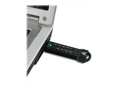 Apricorn Aegis Secure Key 3.0 - USB-flashstasjon - kryptert - 480 GB - USB 3.0 - FIPS 140-2 Level 3