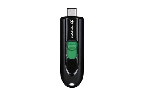 Transcend JetFlash 790C - USB-muistitikku - 64 GB - USB-C 3.2 Gen 1 - lajittelu Svart