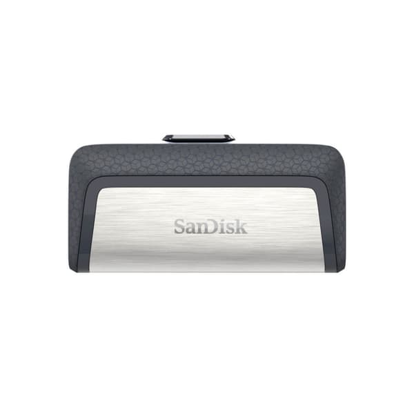 SANDISK USB-minne 3.1 Ultra Dual 128GB Typ C Sort, Sølv