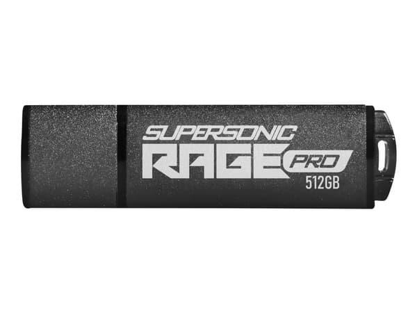 Patriot Supersonic RAGE Pro - USB-flashstasjon - 512 GB - USB 3.2 Gen 1 Sort