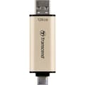 Miniatyrbild 1 av 4: Transcend JetFlash 930C USB-minne 128 GB Guld TS128GJF930C USB 3.2 Gen 1, USB-C®