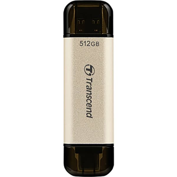 Transcend JetFlash 930C USB-minne 512 GB Guld TS512GJF930C USB 3.2 Gen 1, USB-C®