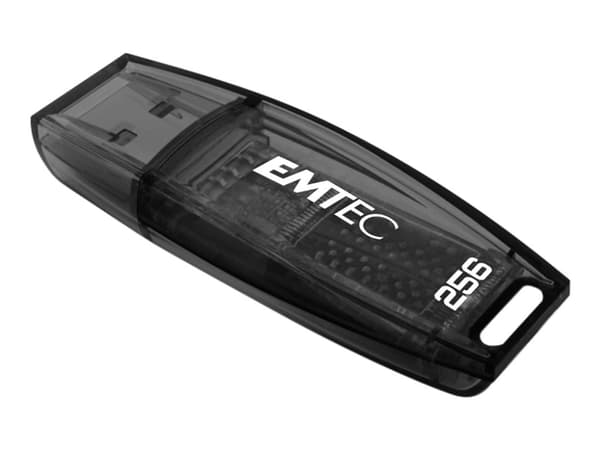 EMTEC Color Mix C410 - USB flash-enhet - 256 GB - USB 3.0 - svart Svart