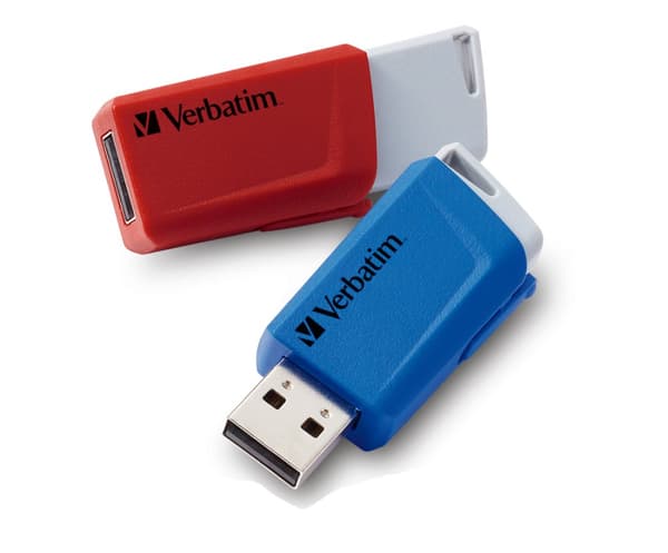 Store N Click USB 3.0 2x 32GB red & blue Blå, Grå, Rød