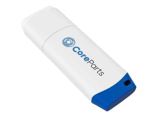 CoreParts - USB-flashstasjon - 16 GB - USB 3.0 - hvit, blå