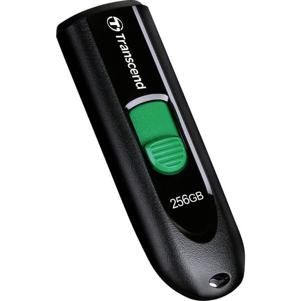 Transcend JetFlash 790C USB-minne 256 GB Svart TS256GJF790C USB-C® (USB 3.2 Gen 1)