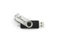 Miniatyrbild 3 av 3: MediaRange MR930-2, 8 GB, USB Type-A / Micro-USB, 2.0, 15 MB/s, Sväng, Svart, Silver