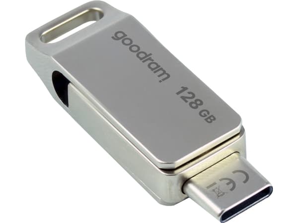 GOODRAM ODA3 - USB-minnepinne - 128 GB - USB 3.2 Gen 1 / USB-C