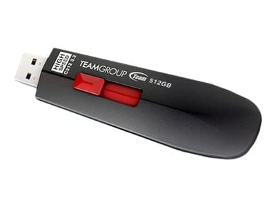 Team C212 - USB-flashstasjon - 512 GB - USB-C 3.2 Gen 2 - svart