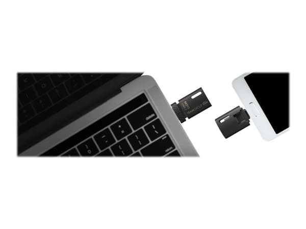 Team M211 - USB flash-enhet - 64 GB - USB 3.2 Gen 1 / USB-C - svart