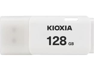 KIOXIA TransMemory U202 - USB-flashstasjon - 128 GB - USB 2.0 Hvit