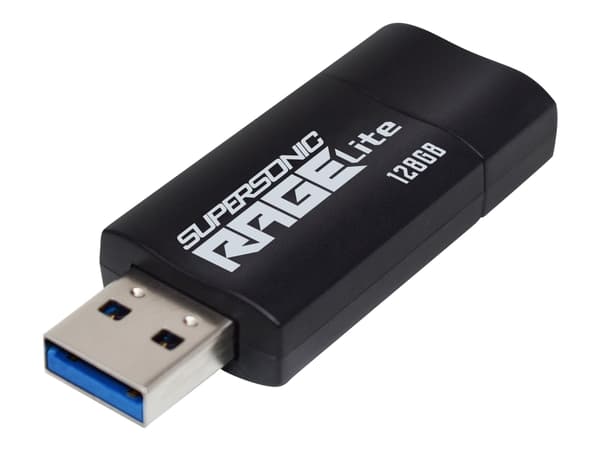 Patriot Supersonic Rage Lite - USB-flashstasjon - 128 GB - USB 3.2 Gen 1