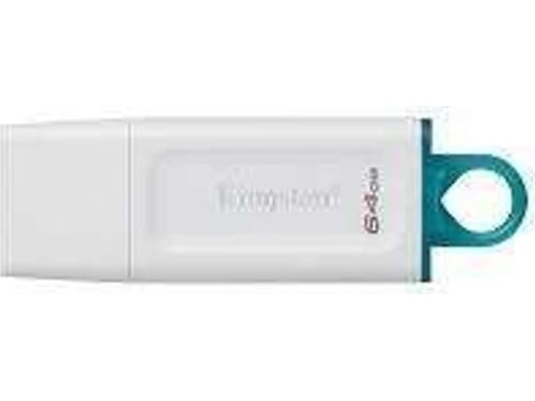 Kingston Technology Memoria USB KC-U2G64-5R - Blanco, 64 GB, USB, 64 GB, USB A-tyyppi, 3.2 Gen 1 (3.1 Gen 1), Suojus, Valkoinen
