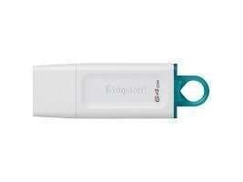 Kingston Technology Memoria USB KC-U2G64-5R - Blanco, 64 GB, USB, 64 GB, USB A-tyyppi, 3.2 Gen 1 (3.1 Gen 1), Suojus, Valkoinen Valkoinen
