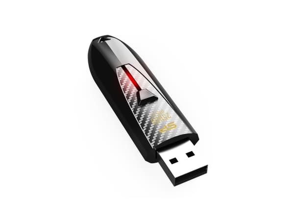 SILICON POWER Blaze B25 - USB-flashstasjon - 128 GB - USB 3.1 Gen 1 - svart