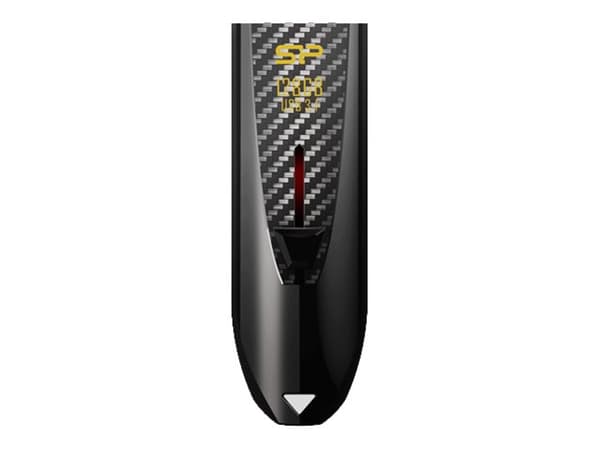 SILICON POWER Blaze B25 - USB-flashstasjon - 128 GB - USB 3.1 Gen 1 - svart