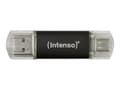Miniatyrbild 4 av 5: Intenso Twist Line - USB flash-enhet - 32 GB - USB 3.2 Gen 1 / USB-C - antracit