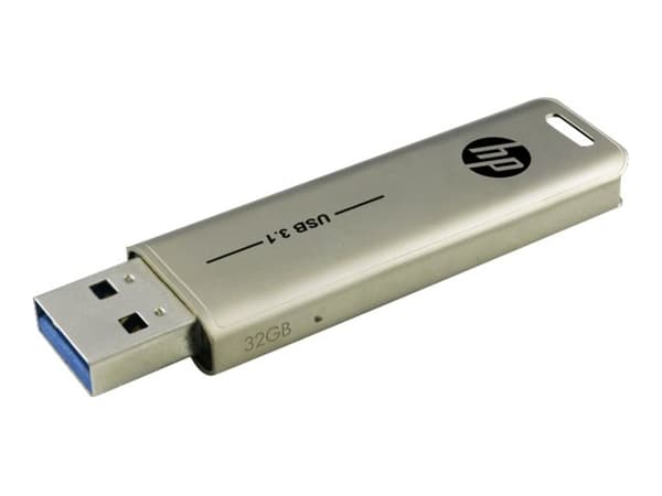 HP x796w - USB flash-enhet - 32 GB - USB 3.1 Gen 1 Silver