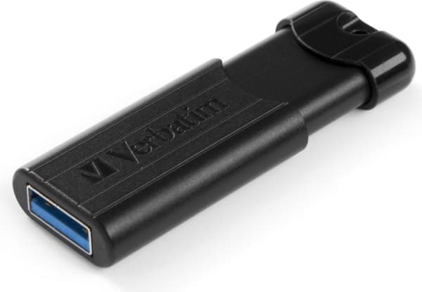 Verbatim PinStripe USB atmintukas 256 GB USB A tipo 3.2 Gen 1 (3.1 Gen 1) Juoda