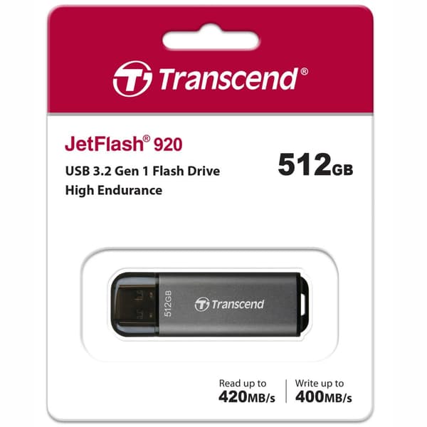 USB-minne JF920 USB3.2 Gen1 512 GB (R420 / W400)