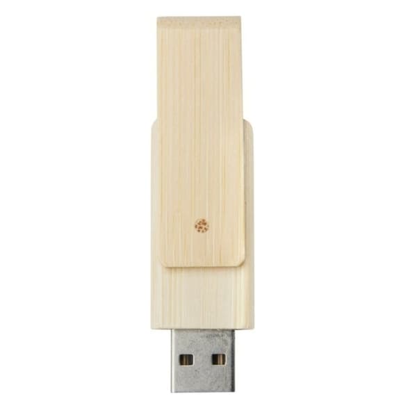 Bullet Rotate 16GB Bamboo USB Flash Drive