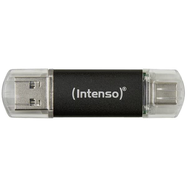 Intenso Twist Line USB-minne 128 GB Antracit 3539491 USB-A, USB-C®, USB 3.1 Antracit