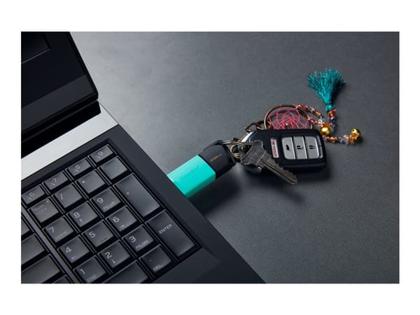 Kingston DataTraveler Exodia M - USB flash-enhet - 256 GB - USB 3.2 Gen 1