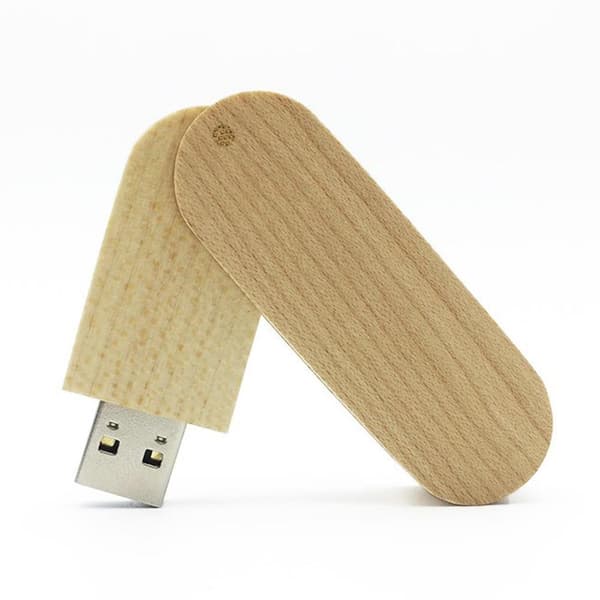 USB-minne 32 GB Träbit - Flera färger
