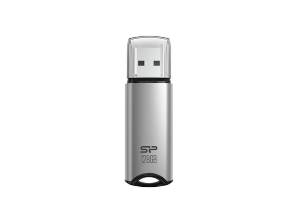 SILICON POWER Marvel M02 - USB flash-enhet - 32 GB - USB 3.2 Gen 1 - silver
