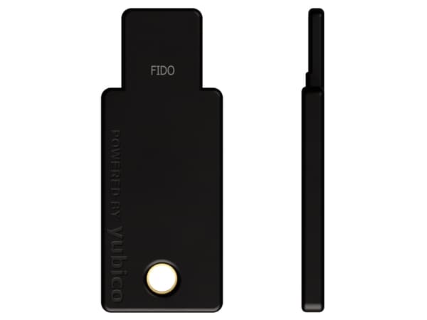 Yubico 5060408465295, Lajittelu, USB-A, FIDO Universal 2nd Factor (U2F), FIDO2, IP68, FIDO L2