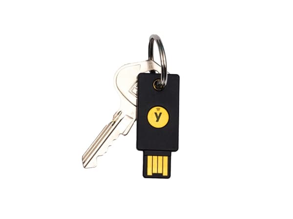 Yubico 5060408465295, Lajittelu, USB-A, FIDO Universal 2nd Factor (U2F), FIDO2, IP68, FIDO L2