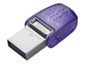Miniatyrbild 2 av 5: Kingston DataTraveler microDuo 3C - USB flash-enhet - 128 GB - USB 3.2 Gen 1 / USB-C