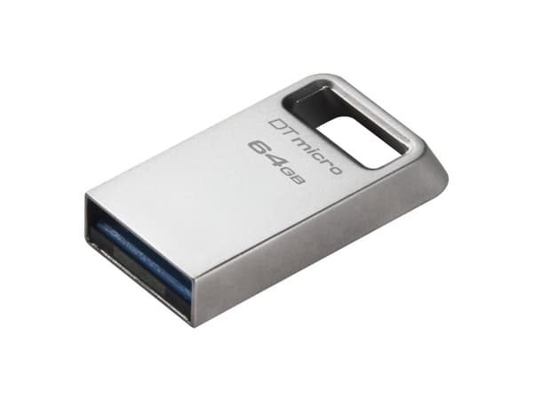 Kingston DataTraveler Micro - USB flash-enhet - 64 GB - USB 3.2 Gen 1