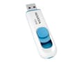 Miniatyrbild 1 av 5: ADATA Classic Series C008 - USB flash-enhet - 16 GB - USB 2.0 - vit, blå