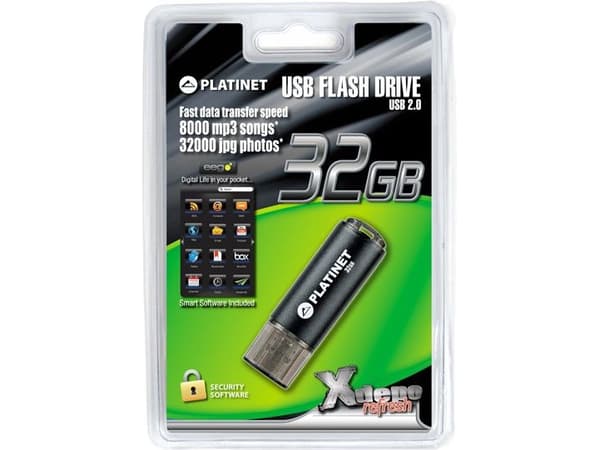 Platinet PMFE32, 32 GB, 2.0