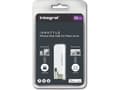 Pikkukuva 3 / 3: Integral ISHUTTLE, 32 GB, USB Type-A / Lightning, 3.2 Gen 1 (3.1 Gen 1), 60 MB/s, Taittuva, Hopea, Valkoinen