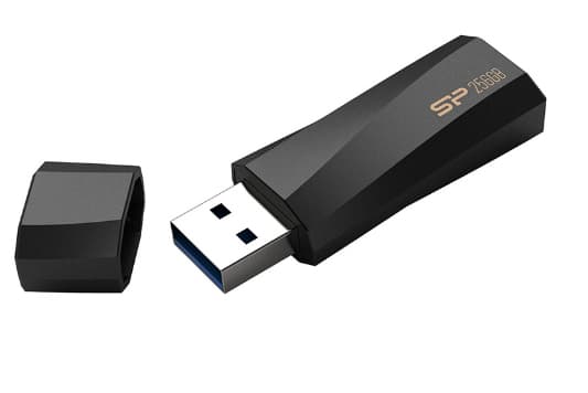 SILICON POWER Blaze B07 - USB-flashstasjon - 16 GB - USB 3.2 Gen 1 - svart