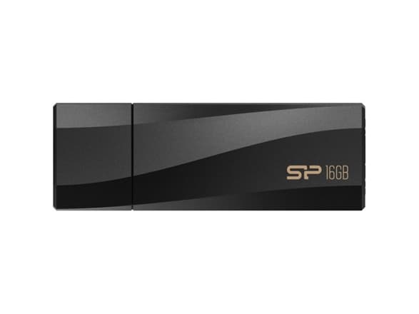 SILICON POWER Blaze B07 - USB-flashstasjon - 16 GB - USB 3.2 Gen 1 - svart