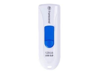 Transcend JetFlash 790 - USB-flashstasjon - 512 GB - USB 3.1 Gen 1 - hvit Sort, Hvit