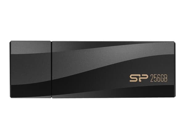 SILICON POWER Blaze B07 - USB-flashstasjon - 256 GB - USB 3.2 Gen 1 - svart