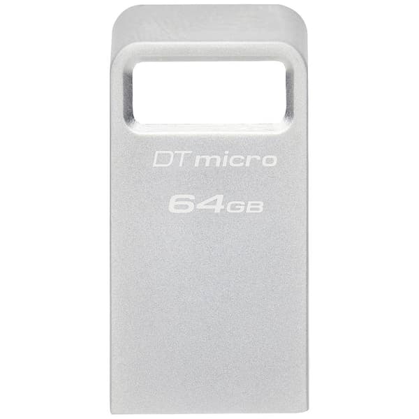 Kingston DataTraveler® Micro USB-minne Box 64 GB Silver DTMC3G2/64GB USB 3.2 Gen 1