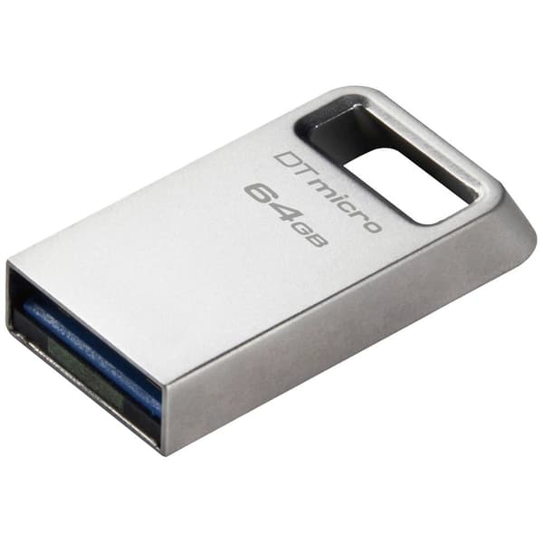 Kingston DataTraveler® Micro USB-minne Box 64 GB Silver DTMC3G2/64GB USB 3.2 Gen 1 Silver