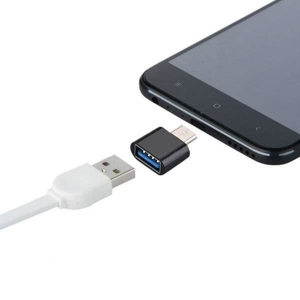 Typ C till USB hane-hona OTG-omvandlare - hög hastighet