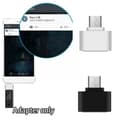 Miniatyrbild 3 av 4: Micro USB till USB höghastighets man-hona OTG-omvandlare