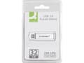 Miniatyrbild 3 av 4: Q-CONNECT KF16370, 32 GB, USB Type-A, 3.2 Gen 1 (3.1 Gen 1), Friktionslager, Svart, Vit