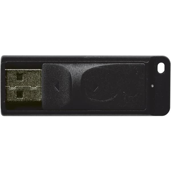 Store'n'Go Slider 16GB svart USB-nyckel - VERBATIM - USB2.0 - Läshastighet 10MB/s - Skrivhastighet 4MB/s