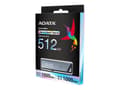 Miniatyrbild 1 av 5: ADATA UE800 - USB flash-enhet - 512 GB - USB-C 3.2 Gen 2 - silver